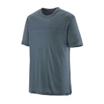 Patagonia Cap Cool Merino Graphic Shirt - T-shirt homme Fitz Roy Fader: Utility Blue XS