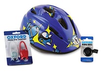 Oxford Mini Boys Cycling Helmet Bundle - Blue