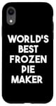 iPhone XR World's Best Frozen Pie Maker Case