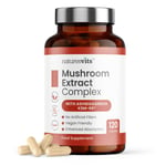 Mushroom Complex Capsules with Ashwagandha KSM-66 Lions Mane Reishi 6 Mushrooms