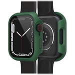 OtterBox Eclipse Watch Bumper with Integrated Glass Screen Protector for Apple Watch Series 9/8/7-45mm, Tempered Glass, Shockproof, Drop proof, Sleek Protective Case for Apple Watch, Dark Green