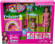 COFFRET BARBIE SKIPPER BABY-SITTER ET AIRE DE JEUX - Mattel