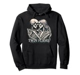 Twin Flame Skeleton Couple Eternal Love Lovers Forever Pullover Hoodie