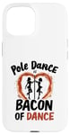 Coque pour iPhone 15 La pole dance est le baccon de danse pour un danseur de pole dance