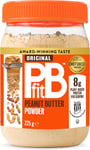 PBfit Peanut Butter Powder - 87% Less Fat, High Protein, Gluten Free Natural Nut