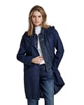 G-STAR RAW Women's Rovic Parka Wmn Jackets, Sartho Blue, L