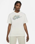 Nike Sportswear Grind T Shirt Sz M Sail Grey Yellow DB6090 901