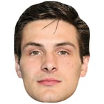 Mathew Barzal (Brown Hair) Celebrity Mask, Flat Card Face, Fancy Dress Mask