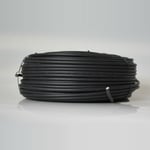 25m Black RG6 Satellite Freesat Digital TV Aerial Coax Cable Coaxial Lead wire