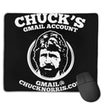Chuck Norris Gmail Account Customized Designs Non-Slip Rubber Base Gaming Mouse Pads for Mac,22cm×18cm， Pc, Computers. Ideal for Working Or Game