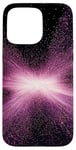 Coque pour iPhone 15 Pro Max Étoile rose explosion lumières espace