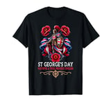 England Knight & Horse St George's Day George Dragon Outfit T-Shirt