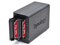 Serveur NAS Synology DS224+ 24To 6G avec 2x disques durs WD 12To RED PLUS, 6GB DDR4