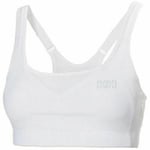 Helly Hansen Womens White Max Support Adjustable Sports Bra Ladies Xs 8