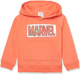 Amazon Essentials Disney | Marvel | Star Wars | Frozen | Princess Sweatshirt en Polaire à Capuche Fille, Marvel Logo, 8 Ans