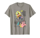 SpongeBob SquarePants & Patrick Skating At The Park Poster T-Shirt