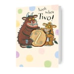 Age 2 Birthday Card The Gruffalo 2nd Birthday Official Product Kid's Birthday