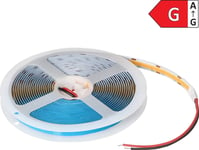 Orno Led Strip Cob Led Strip 12V, 480L/M, 850Lm/M, 10W/M, Ip20, 4000K, 5M