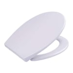 Tailored Bathrooms Omni Soft Close Quick Release Toilet Seat, White