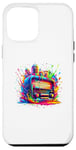 Coque pour iPhone 12 Pro Max Splash Art Radio Vintage Radios Antiques