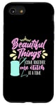 iPhone SE (2020) / 7 / 8 Beautiful Things Come Together Loves Stitching Cross Stitch Case