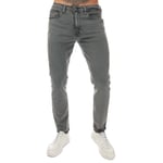 Levi's Mens Levis 512 Slim Taper Retrograde T2 Jeans in Grey Cotton - Size 30 Long