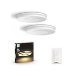 Philips Hue - 2xBeing Ceiling Light White - Bundle