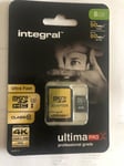 Integral 8GB MICRO SD Card SDHC C/w Adapter Class 10 Ultra Fast Speed 90MB/s