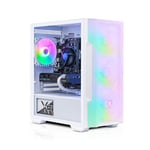 AWD-IT M100R Mesh White Intel i5 11400F Six Core NVIDIA RTX 3060 12GB - Next Day Gaming PC