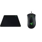 Razer Gigantus – Tapis de Souris, Surface de Jeu Optimisée & DeathAdder Essential (2021) - Souris de Jeu Essentielle avec capteur Optique 6 400 DPI (Capteur Optique 6 400 DPI)