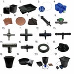 Hydroponics Autopot Watering Irrigation System All Parts/spare Accessories