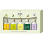 4711 Acqua Colonia Basic Range Lime & Nutmeg Miniature set Eau de Cologne Sprays 8 ml: Lime & Nutmeg + Lemon & Ginger + Starfruit & White Flowers + Blood Orange & Basil + Freesia & Musk 8 ml ()