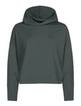 Röhnisch Soft Cropped Hoodie Grön