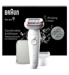 Braun Silk-pil 9, Epilator For Easy Hair Removal, Lasting Smooth Skin, 9-030