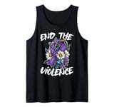 Domestic Violence Awareness End The Violence Support DV Tank Top