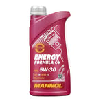 Mannol 1 Litre Energy Formula C4 5W-30 Engine Oil 7917 API SN ACEA C4 Universal Synthetic Ester Technology