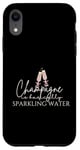 iPhone XR Champagne Is Basically Sparkling Water Pink Coquette Bows Case