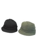 Rothco Varm Jeep Cap - 100% Ull (Olivgrön, One Size) Size Olivgrön