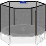 KESSER® Filet de Trampoline de Rechange Filet de sécurité Filet de Trampoline résistant aux UV Protection pour Trampoline Ø 244 305 366 427 cm / 244cm (6 Tiges)