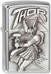 Zippo Lighter Viking Thor Emblem Silver Taille unique