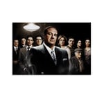 WSDSX 14 The Sopranos TV Show Poster Canvas wall art printing indoor aesthetic Posters for Home Decor 12x18inch(30x45cm)