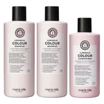 Maria Nila Luminous Colour 2x Shampoo 350ml + Conditioner 300ml