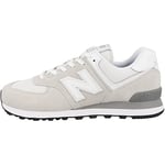 New Balance Mens Nb 574 Sneakers, Nimbus Cloud With White, 8.5 UK