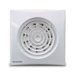 Envirovent Silent 100mm 4" Ultra Quiet WC & Bathroom Extractor Fan PIR Sensor