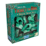 Days of Wonders Asmodee Ticket to Ride Deluxe Train Set Green Board Games Board Games Board Game Accessories