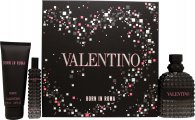 Valentino Born in Roma Uomo Gift Set 100ml EDT + 15ml EDT + 75ml Shower Gel