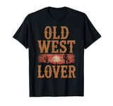 Old Western Film Fan Classic Cowboy Culture and Wild West T-Shirt