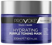 PRO VOKE Touch Of Silver Hydrating Purple Toning Hair Mask 300 Ml Purple Condit