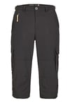 G.I.G.A. DX GS 35 MN PNTS 41736-000 Men's 3/4 Length Trousers, Anthracite, 56, Gray, 48