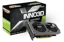 Inno3D Carte Graphique GeForce GTX 1650 Twin X2 OC V3 NVIDIA 4Go GDDR6